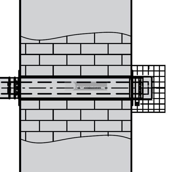 Viessmann AZ-Außenwandanschluss 60/100 mm