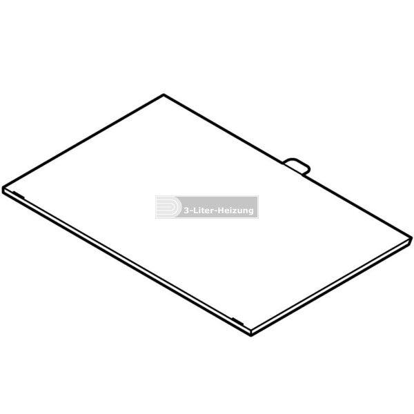 Viessmann Deckel Aschelade hinten